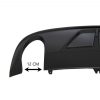 Rear Bumper Performance Diffuser For AUDI A4 B9 8W SE