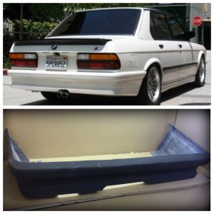Rear Bumper for BMW 5 E28 M5 1981-1987