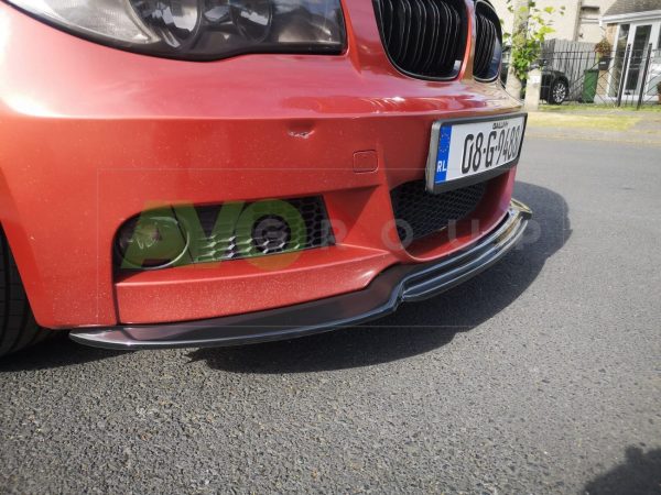 Front Spoiler / Splitter for BMW 1 E81 / E82 / E87/ E88 ABS Gloss