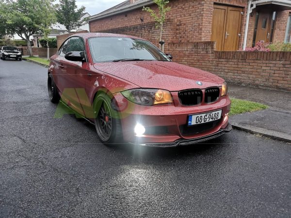 Front Spoiler / Splitter for BMW 1 E81 / E82 / E87/ E88 ABS Gloss