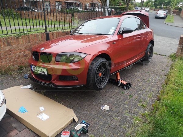 Front Spoiler / Splitter for BMW 1 E81 / E82 / E87/ E88 ABS Gloss