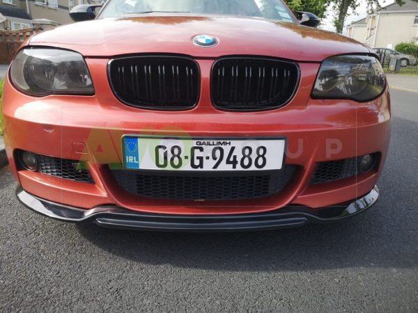 Front Spoiler / Splitter for BMW 1 E81 / E82 / E87/ E88 ABS Gloss