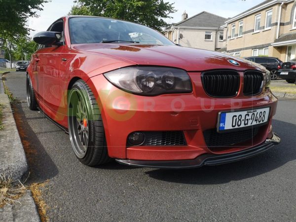 Front Spoiler / Splitter for BMW 1 E81 / E82 / E87/ E88 ABS Gloss