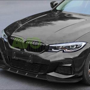 Front Spoiler Splitter for BMW 3 G20 / G21 2019-2024 ABS Matt