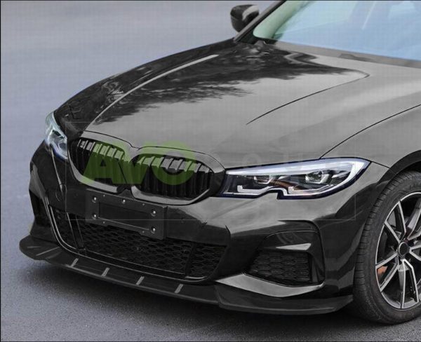 Front Spoiler Splitter for BMW 3 G20 / G21 2019-2024 ABS Matt