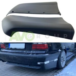 Rear Bumper Side Splitters flaps spats set for BMW 3 E36 M Sport 1990-2000