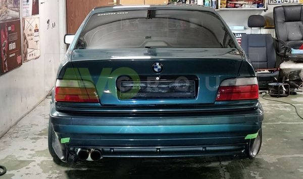 Rear Bumper Side Splitters flaps spats set for BMW 3 E36 SE 1990-2000