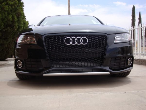 RS Front Honey comb Grill for Audi A4 B8 2008-2011 BLACK MATT