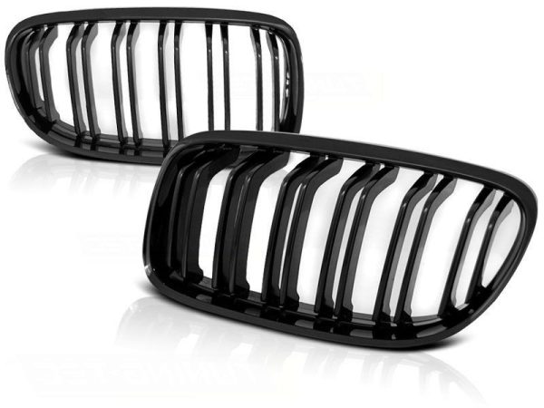 Front Grilles Kidney for BMW 3 E90 / E91 LCi 2009-2012 Double Stripe M Design