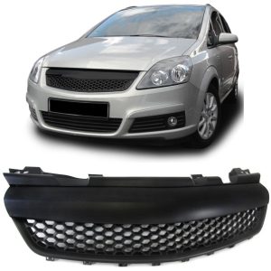 OPC Look Front black badgelles grill for Opel / Vauxhall Zafira B 2005-2008 prefacelift