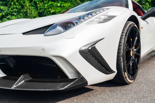 CARBON Performance Aero front bumper side vents for Ferrari 458 Speciale