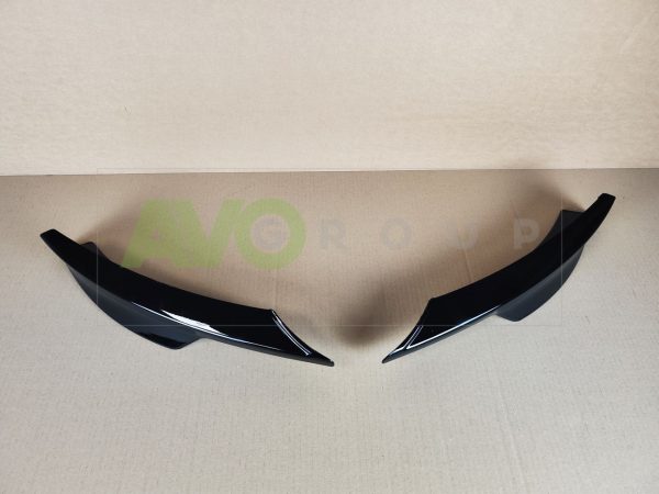 Fangs Flaps Spoiler for BMW 3 E90 E91 2009-2012 M Sport ABS Gloss