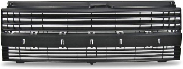 Front Black Badgeless Grill Without emblem For VW T4 1990-2003 Short Nose