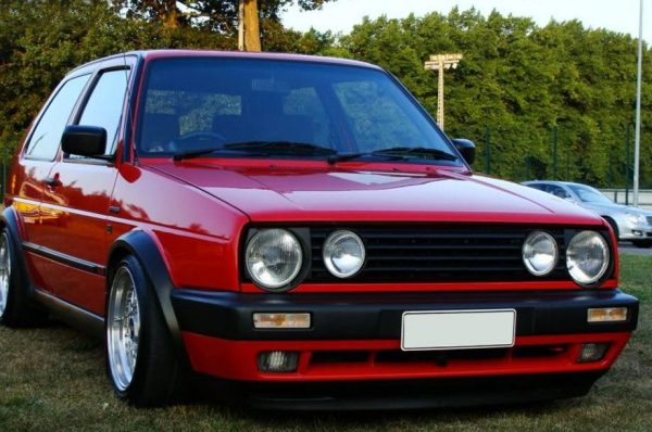 Front Grill Without emblem / badgeless grill for VW Golf II MK2 1983-1992