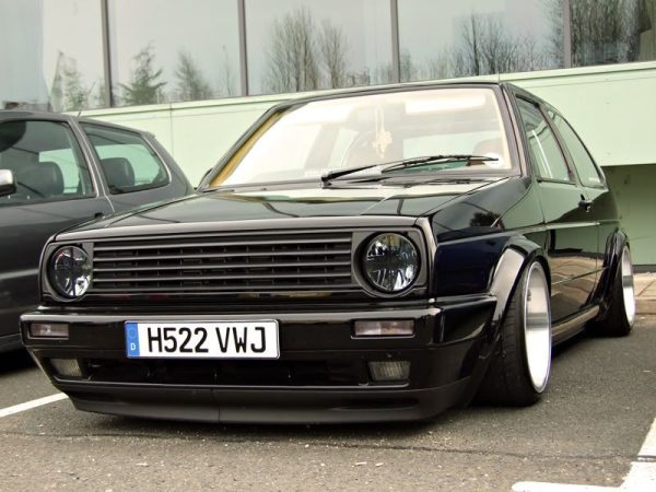 Front Grill Without emblem / badgeless grill for VW Golf II MK2