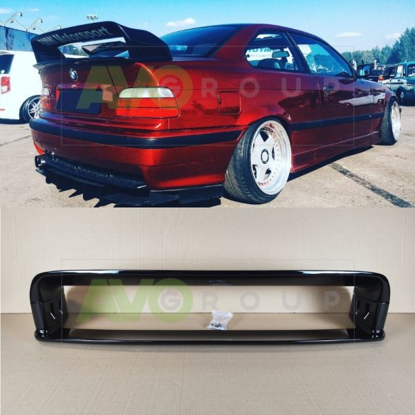 GT Trunk boot LTW spoiler for BMW 3 E36 1991-2000 ABS Gloss