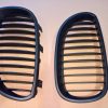 Front Grilles Kidney for BMW 5 E60 / E61 2003-2010 Black Matt