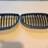 Front Grilles Kidney for BMW 5 E60 / E61 2003-2010 Black Matt