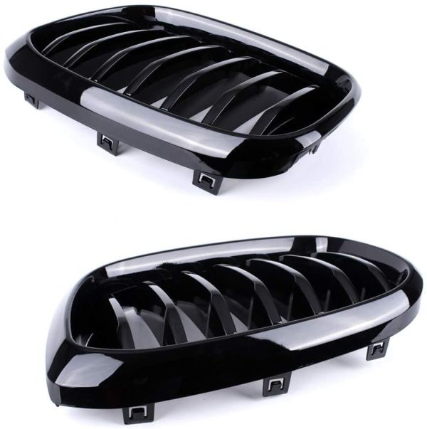 Front Grilles Kidney for BMW X3 G01 / X4 G02 Piano Black