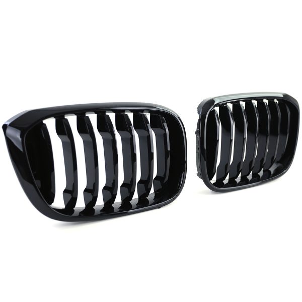 Front Grilles Kidney for BMW X3 G01 / X4 G02 Piano Black