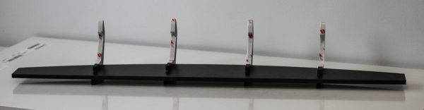 Performance Rear Bumper diffuser with ribs / For Skoda Octavia VRS 2005-2009