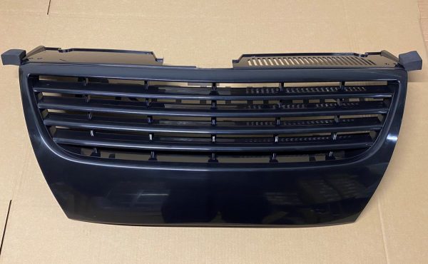 R Line Front Black badgeless Grill For VW Passat B6 3C 2005-2010 without PDC