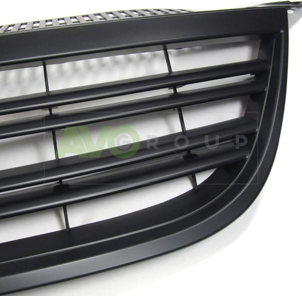 R Style Front Grill Without emblem/ badgeless grill for VW tiguan Mk1