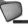RS Front Honey comb Grill for Audi A4 B7 8E 2004-2008 ABS Matt