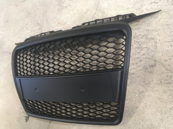 RS3 Front Honey comb Grill for A3 8P 2005-2008 BLACK MATT