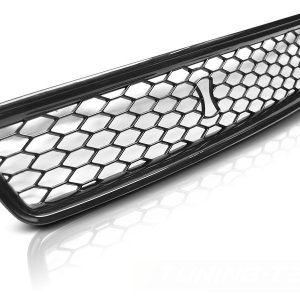 RS4 Look Front Honeycomb Grill for Audi A4 B5 1994-2001 MATT BLACK