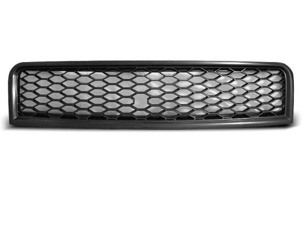 RS4 Look Front Honeycomb Grill for Audi A4 B6 2000-2005 MATT BLACK