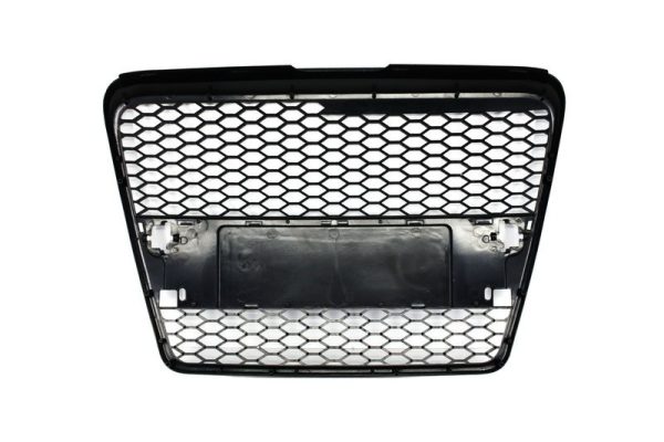 RS6 Look Front Honeycomb Grill for Audi A6 C6 4F 2004-2011 BLACK MATT