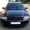 RS6 Look Front Honeycomb Grill for Audi A6 C5 2001-2004 MATT BLACK