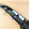Aizmugurējā bampera difuzors priekš BMW 3 E90 / E91 2005-2012 v2 ABS Gloss