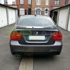 Aizmugurējā bampera difuzors priekš BMW 3 E90 / E91 2005-2012 v2 ABS Gloss