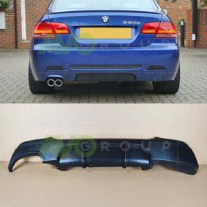 Aizmugurējā bampera difuzors priekš BMW 3 E92 / E93 2006-2013 ABS Matt