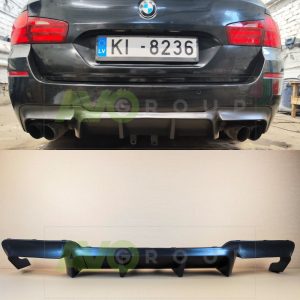 Rear Bumper Diffuser for BMW 5 F10 / F11 2010-2017 ABS Matt