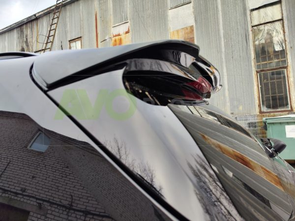 Rear trunk spoiler for BMW X5 / X5M F15 / F85 2014-2018 Glossy black