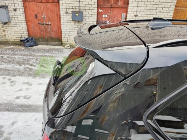 Rear trunk spoiler for BMW X5 / X5M F15 / F85 2014-2018 Glossy black