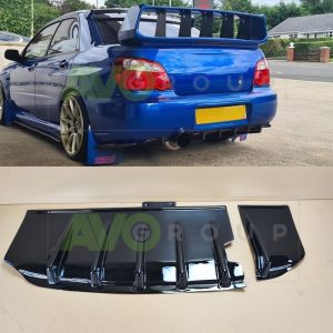 Rear Bumper Diffuser for Subaru Impreza WRX STI 2003-2007 ABS Gloss Blobeye Hawkeye