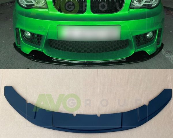 Front Spoiler Splitter for BMW 1 E81 E82 E87 E88 2004-2007 M1