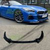 Front Spoiler Splitter for BMW Z4 G29 Performance Black Gloss