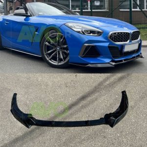 Front Spoiler Splitter for BMW Z4 G29 Performance Black Gloss