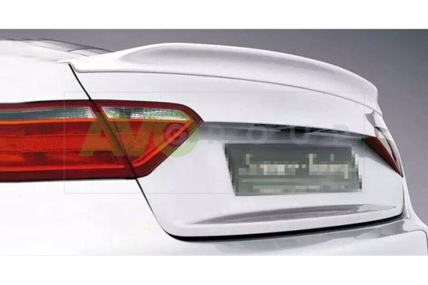 Trunk boot ducktail spoiler for AUDI A5 Coupe 8T 2007-2016 ABS