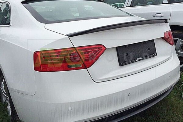 Trunk boot ducktail spoiler for AUDI A5 Coupe 8T 2007-2016 ABS