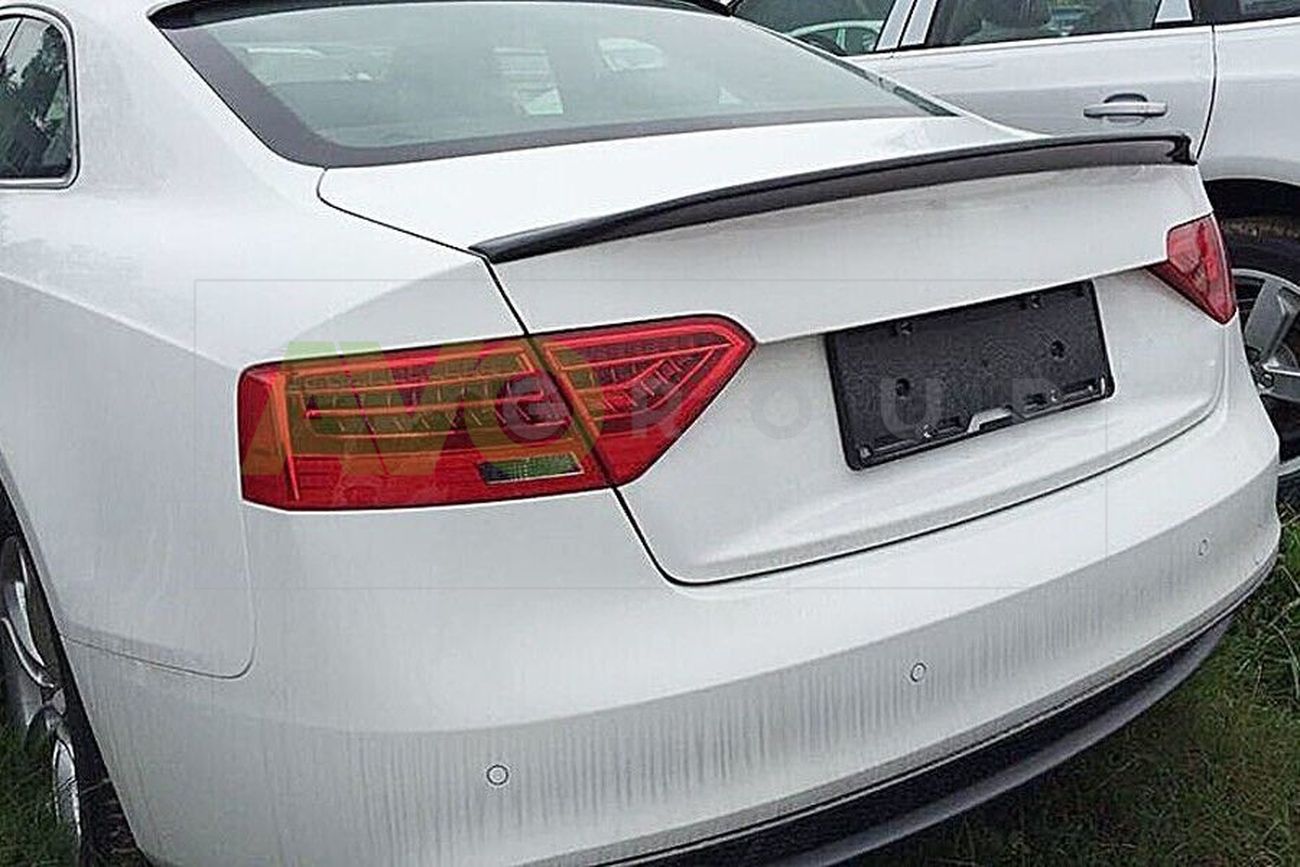 AUDI Coupe & for - 2007-2016 Trunk AVOGroup - A5 8T ducktail Auto spoiler Service ABS boot Parts Shop