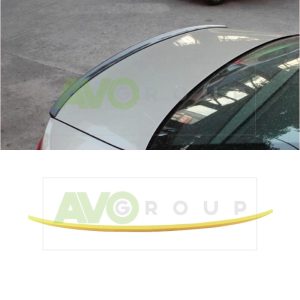 Trunk boot lip spoiler for AUDI A6 С7 2011-2018 ABS