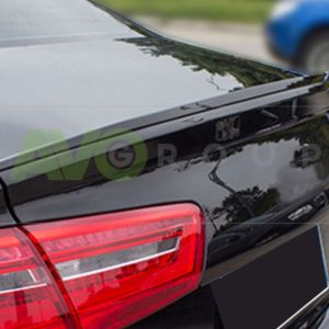 Trunk boot lip spoiler for AUDI A6 С7 2011-2018 ABS Gloss