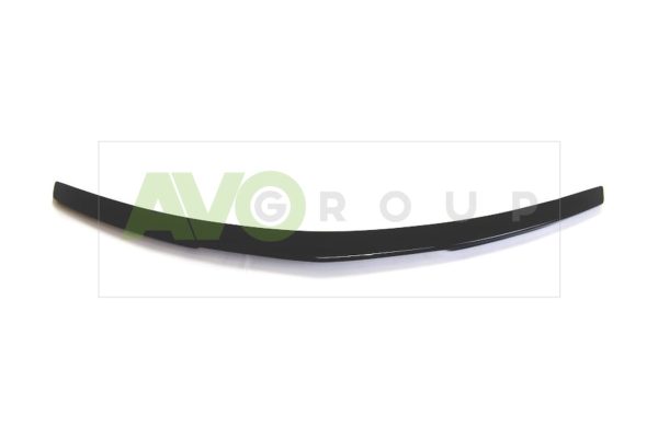 Trunk boot spoiler for MB E-Class C207 Coupe 2009-2016 ABS Black gloss