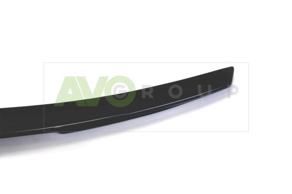 Trunk boot spoiler for MB E-Class C207 Coupe 2009-2016 ABS Black gloss